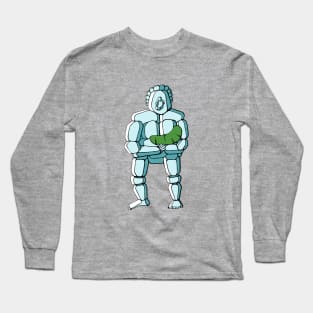 Ice Sasquatch and Pickle Baby Long Sleeve T-Shirt